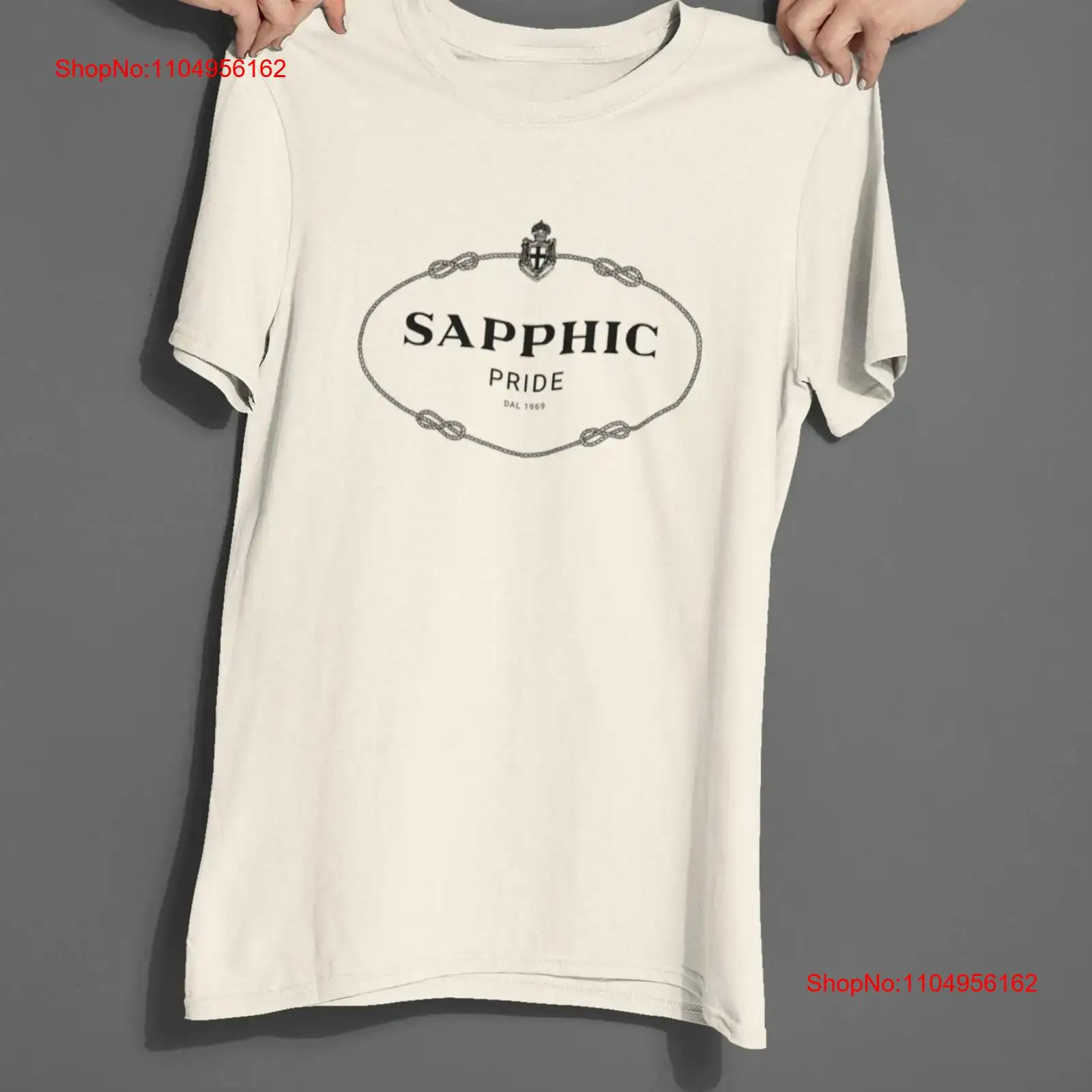 Streetwear Brand Vintage - Sapphic Pride 1969 Designer Brand Logo