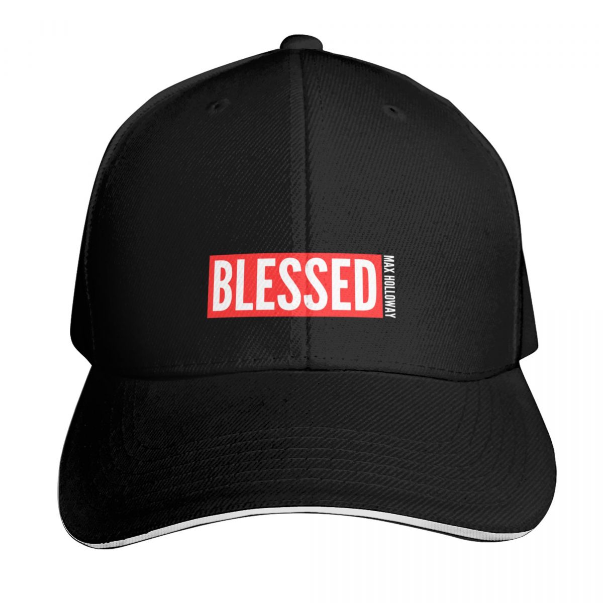 Streetwear Brand Hats - BLESSED - MAX HOLLOWAY LOGO Baseball