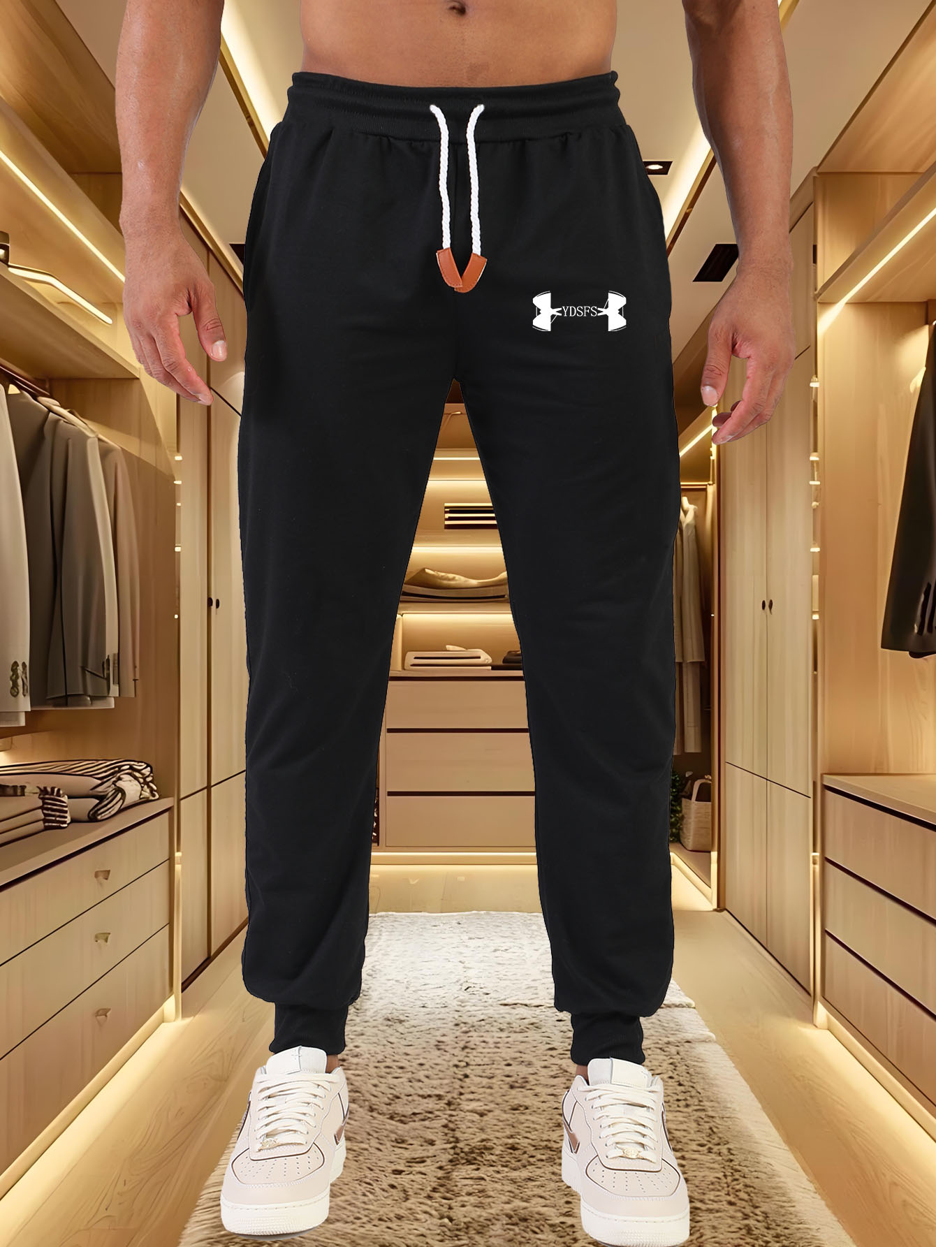 Streetwear Brand With A Logo - Men Jogger Pants Sport Brand Logo