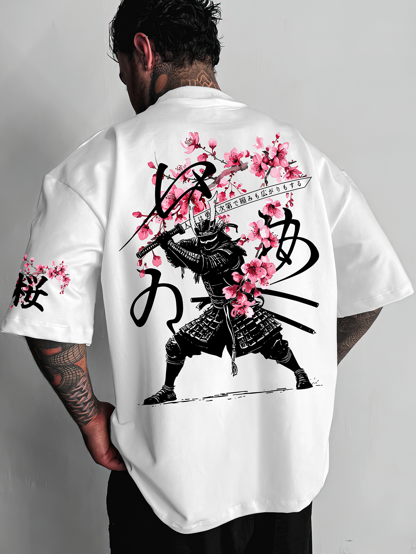 Streetwear Brand Japanese - Brand Samurai Graphic T Shirt Oversized