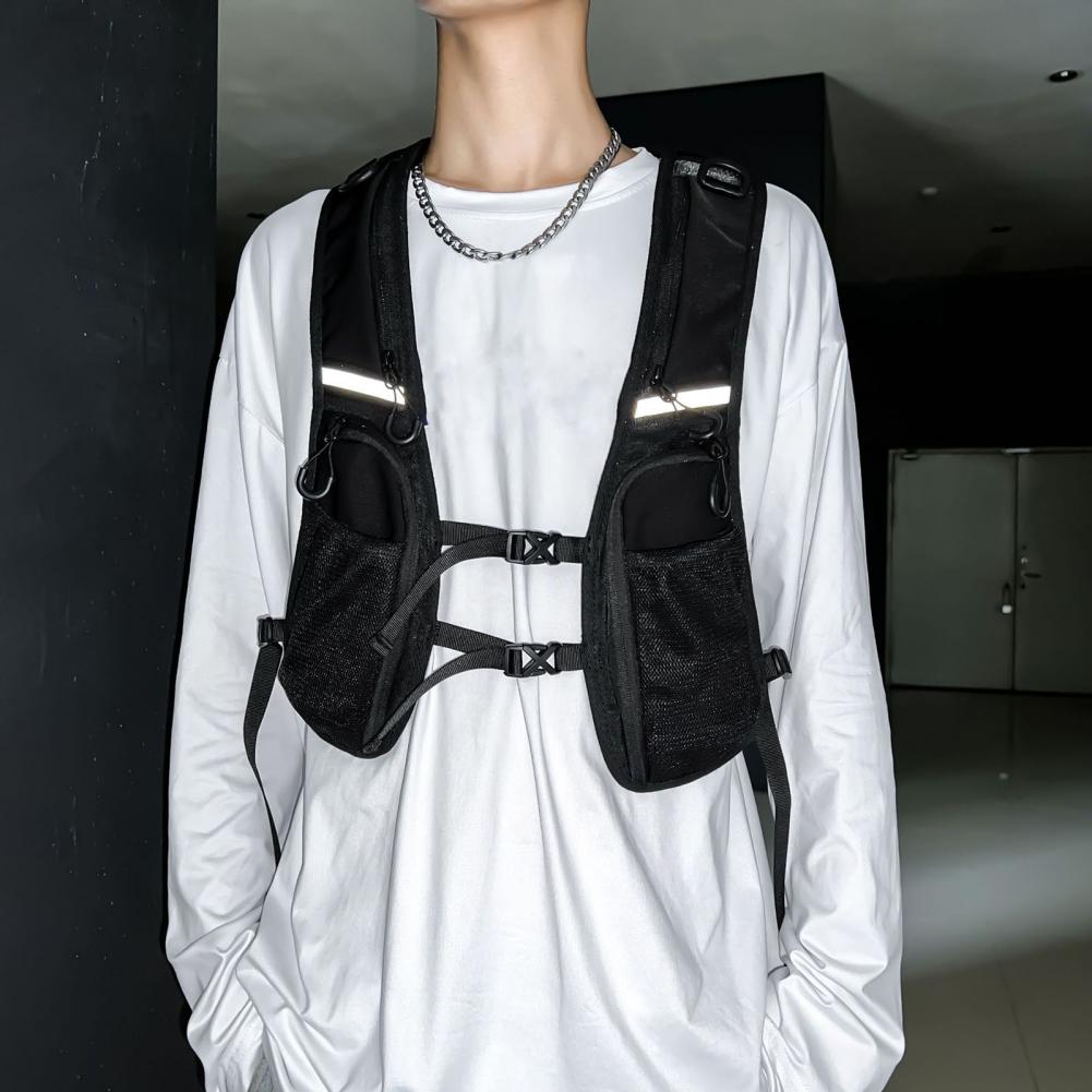 Trendy Brand Chest Bag Hip Hop - Streetwear Brand Bag avaliação e preço
