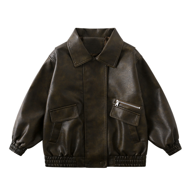 Boys Dark Green Waterproof Win - Streetwear Brand With A Logo avaliação e preço