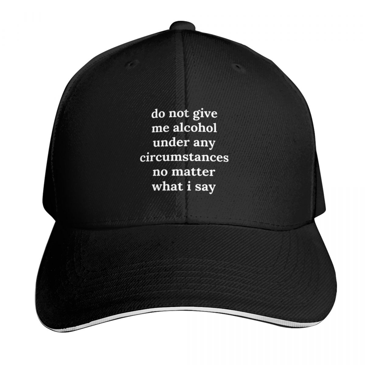 do not give me alcohol under a - Streetwear Brand Hats avaliação e preço