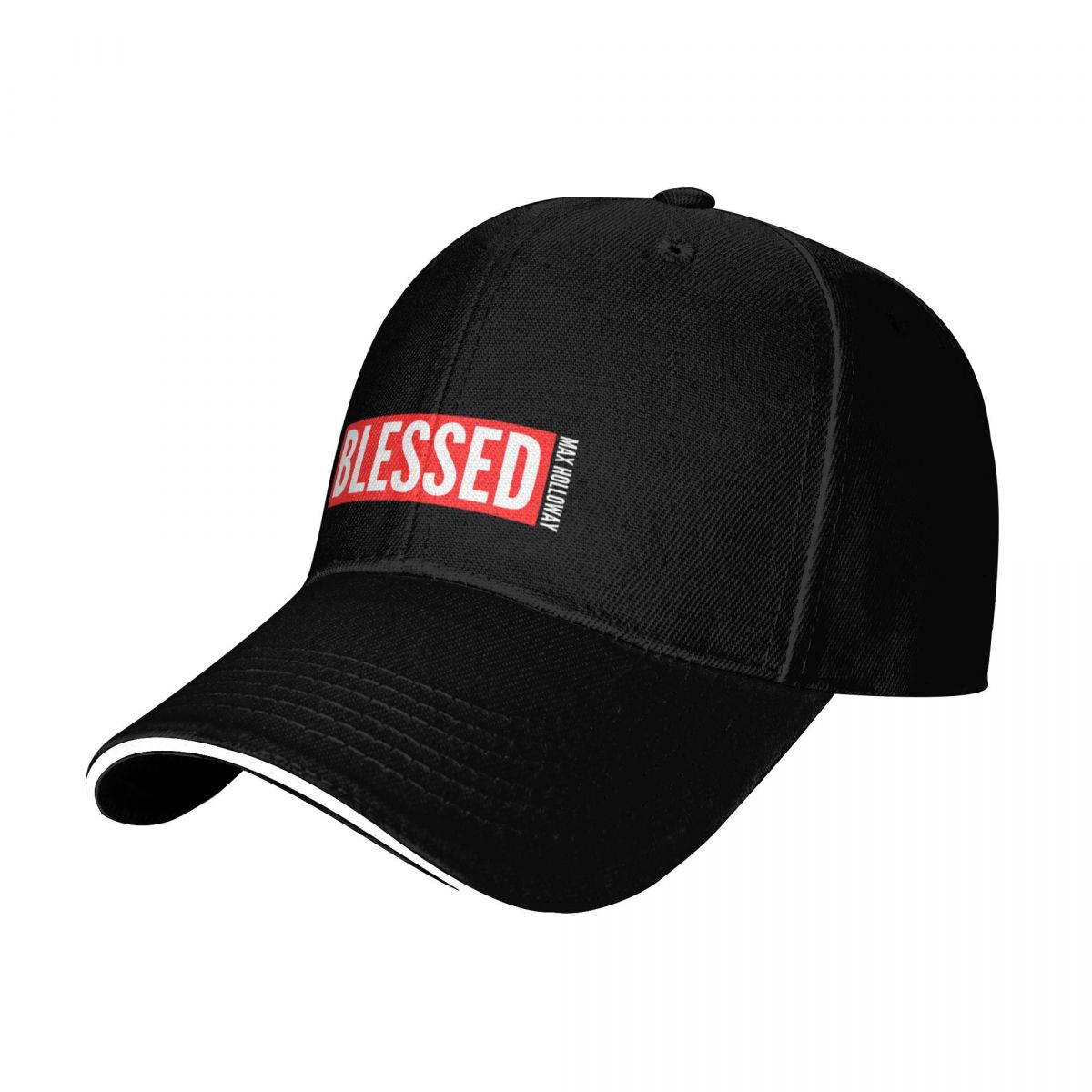 BLESSED - MAX HOLLOWAY LOGO Ba - Streetwear Brand Hats avaliação e preço