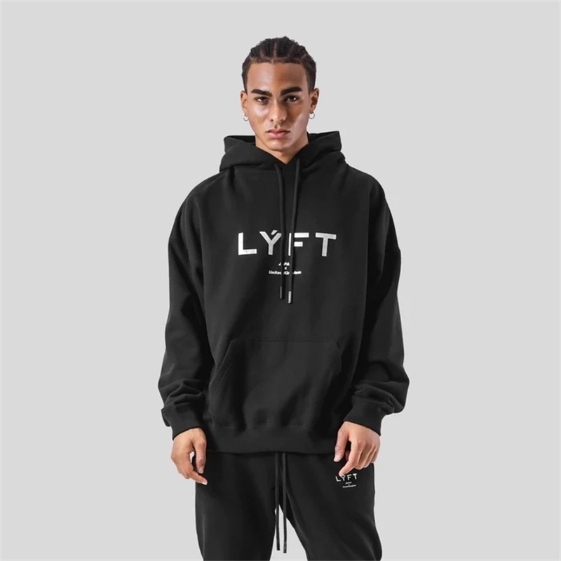 LYFT Classical LOGO Men Hoodie - Streetwear Brand In Japan avaliação e preço