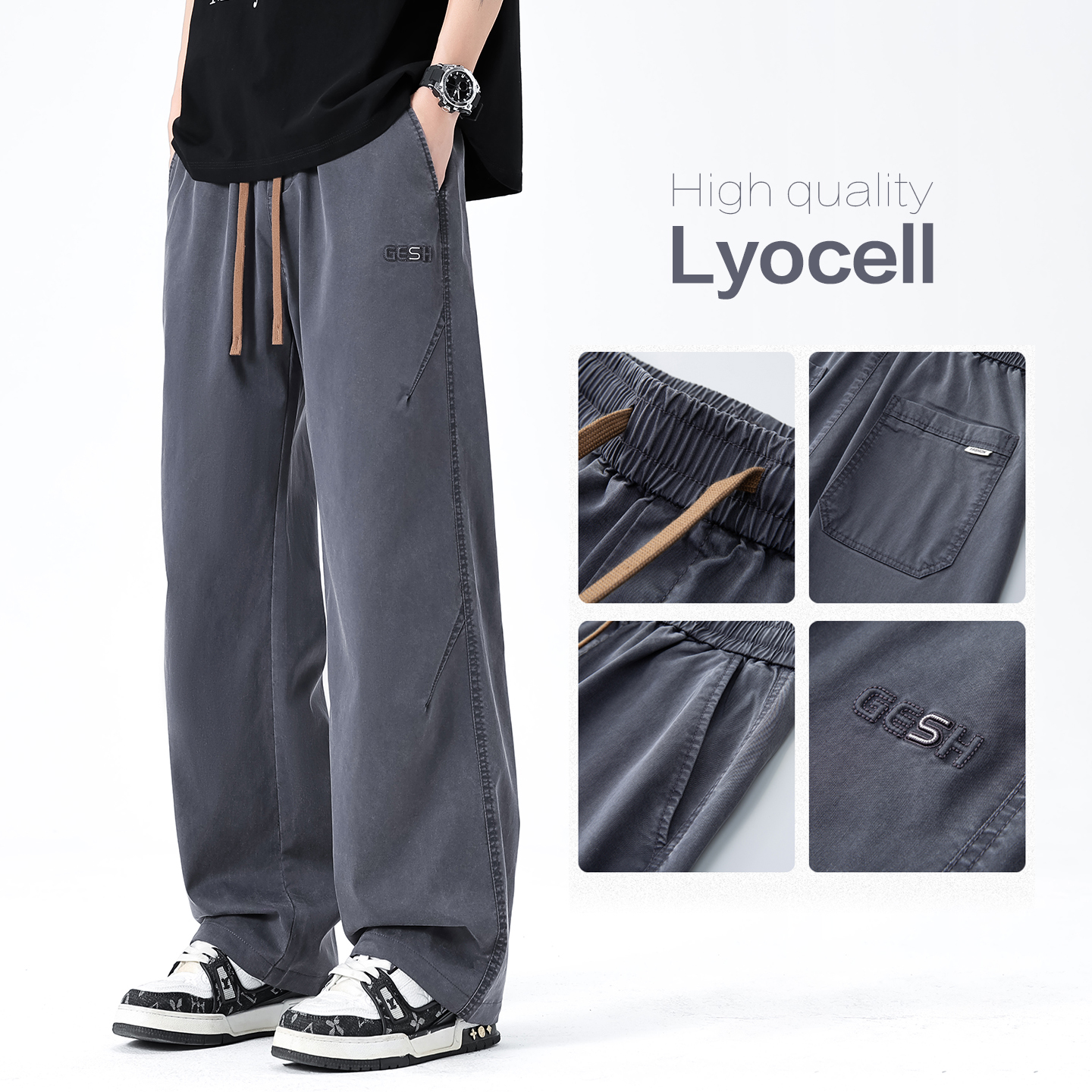 Brand Clothing Men's Spring Su - Streetwear Clothing Brands avaliação e preço