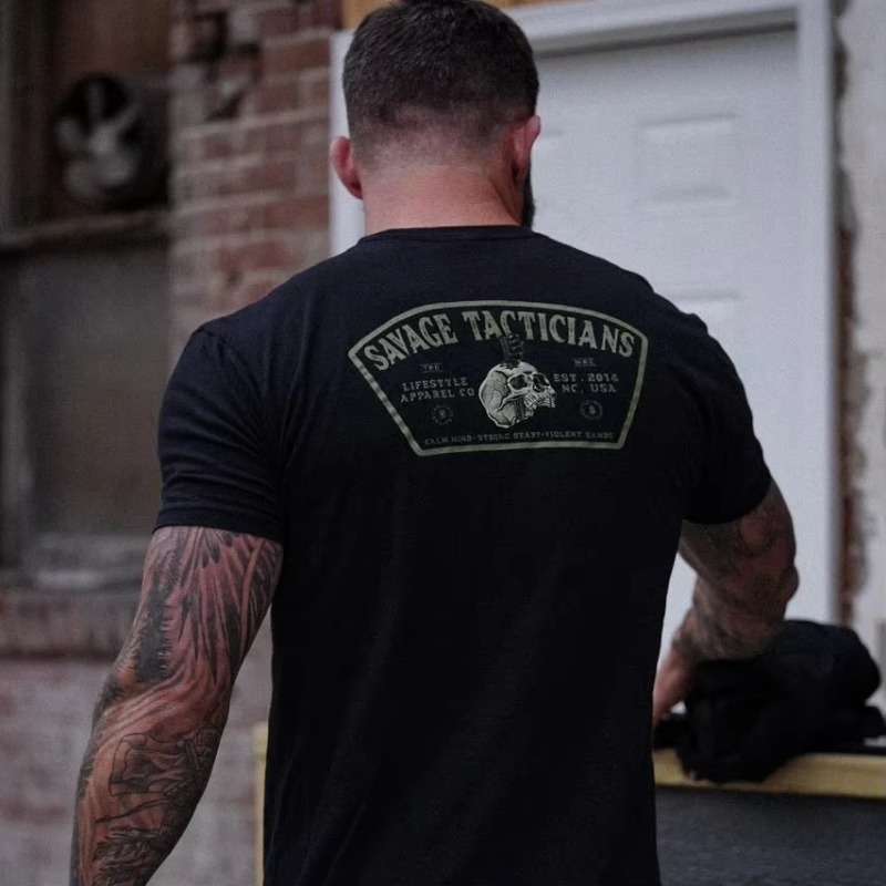 Fashion Brand Print Man T-shir - Streetwear Clothing Brands avaliação e preço