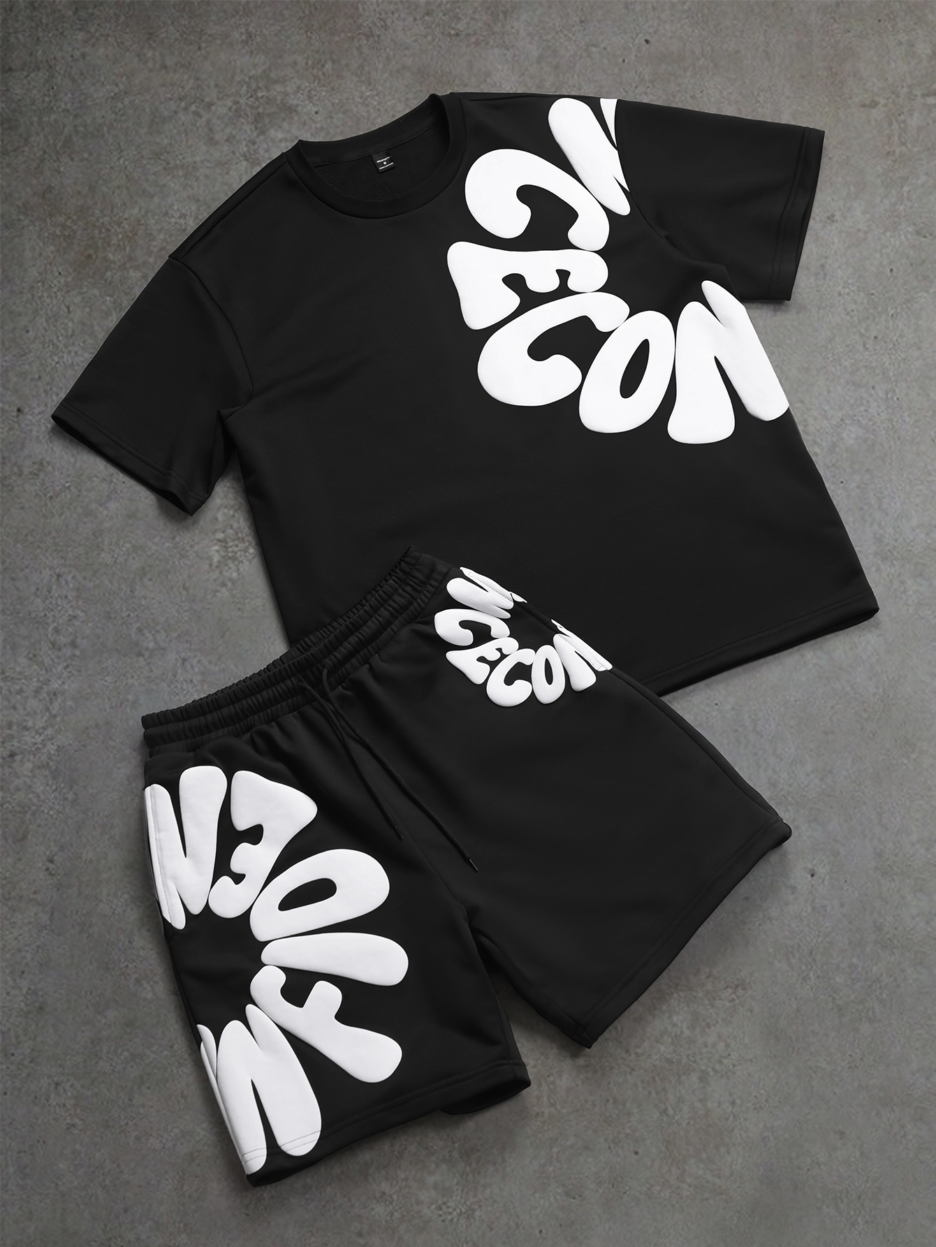 Men's Oversized Casual Streetw - Streetwear Brand Tracksuit avaliação e preço