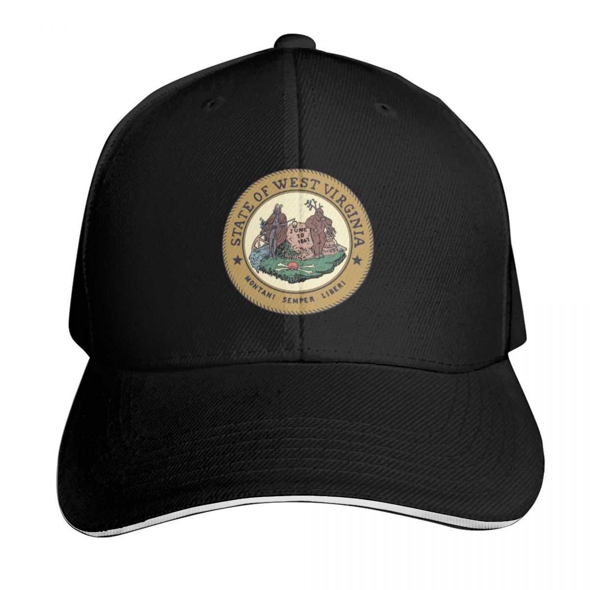 Cryptid State Seal of West Vir - Streetwear Brand Bag avaliação e preço