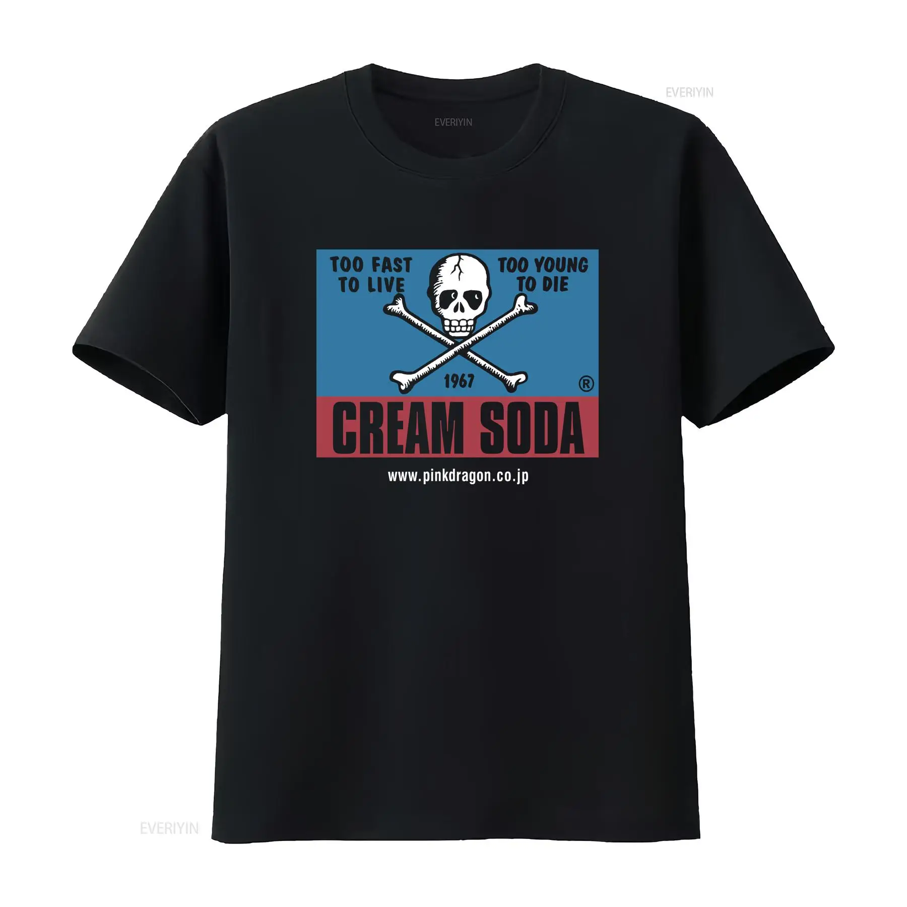 Vintage Cream Soda Skull Japan - Streetwear Brand Japanese avaliação e preço