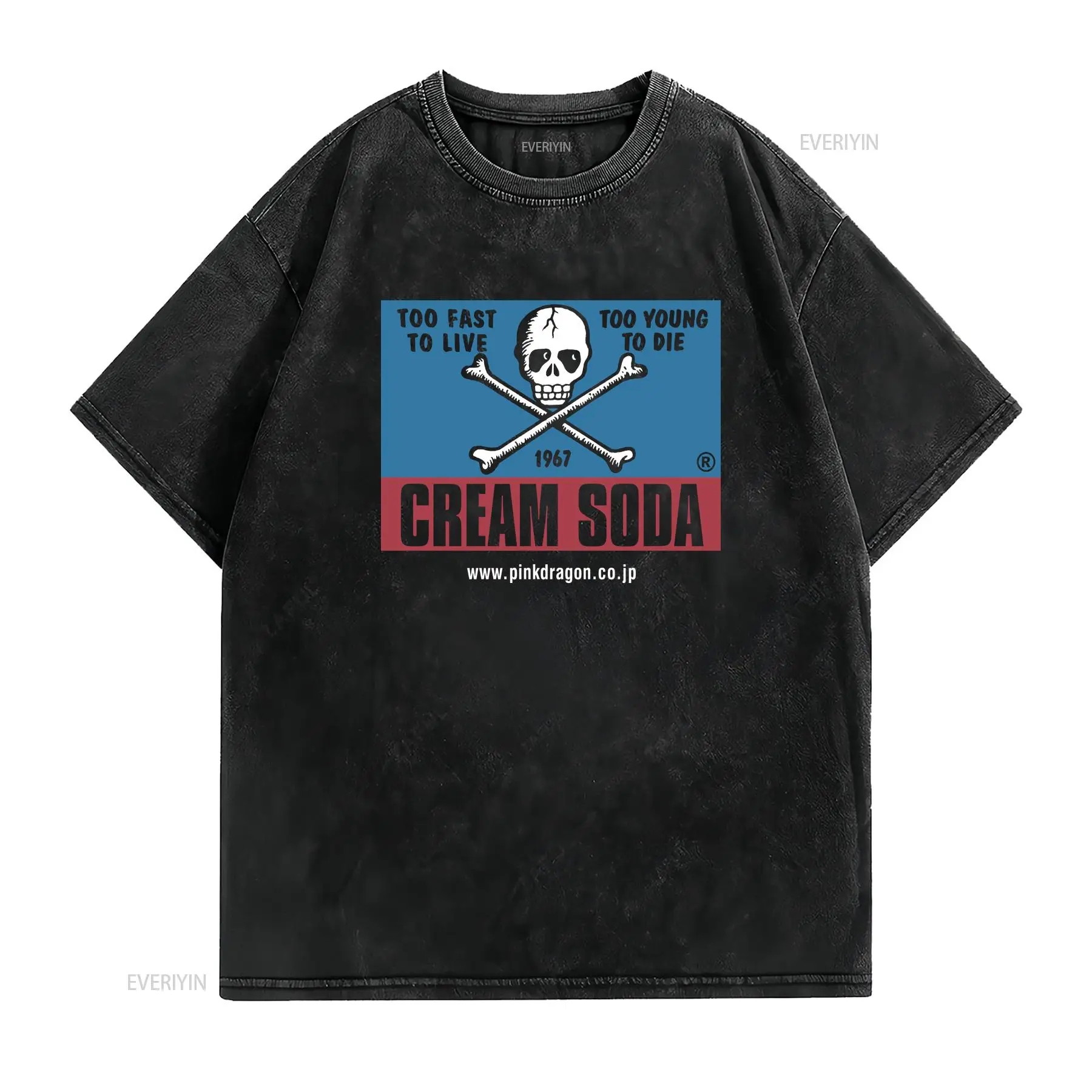 Vintage Cream Soda Skull Japan - Streetwear Brand Japanese avaliação e preço