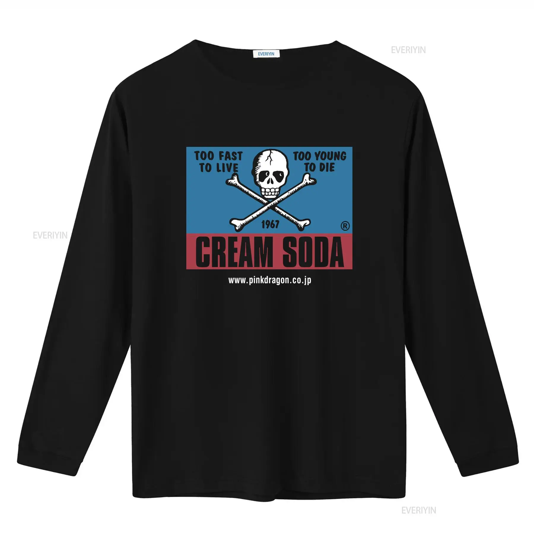 Vintage Cream Soda Skull Japan - Streetwear Brand Japanese avaliação e preço