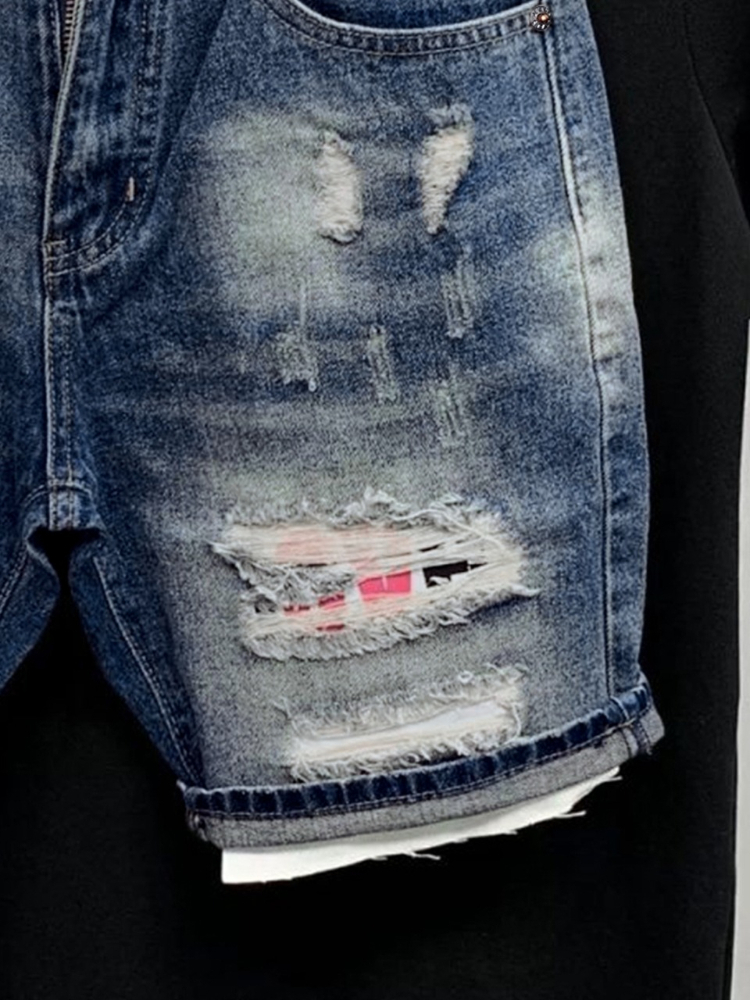 2026 Summer Ripped Straight Me - Streetwear Brand Vintage avaliação e preço