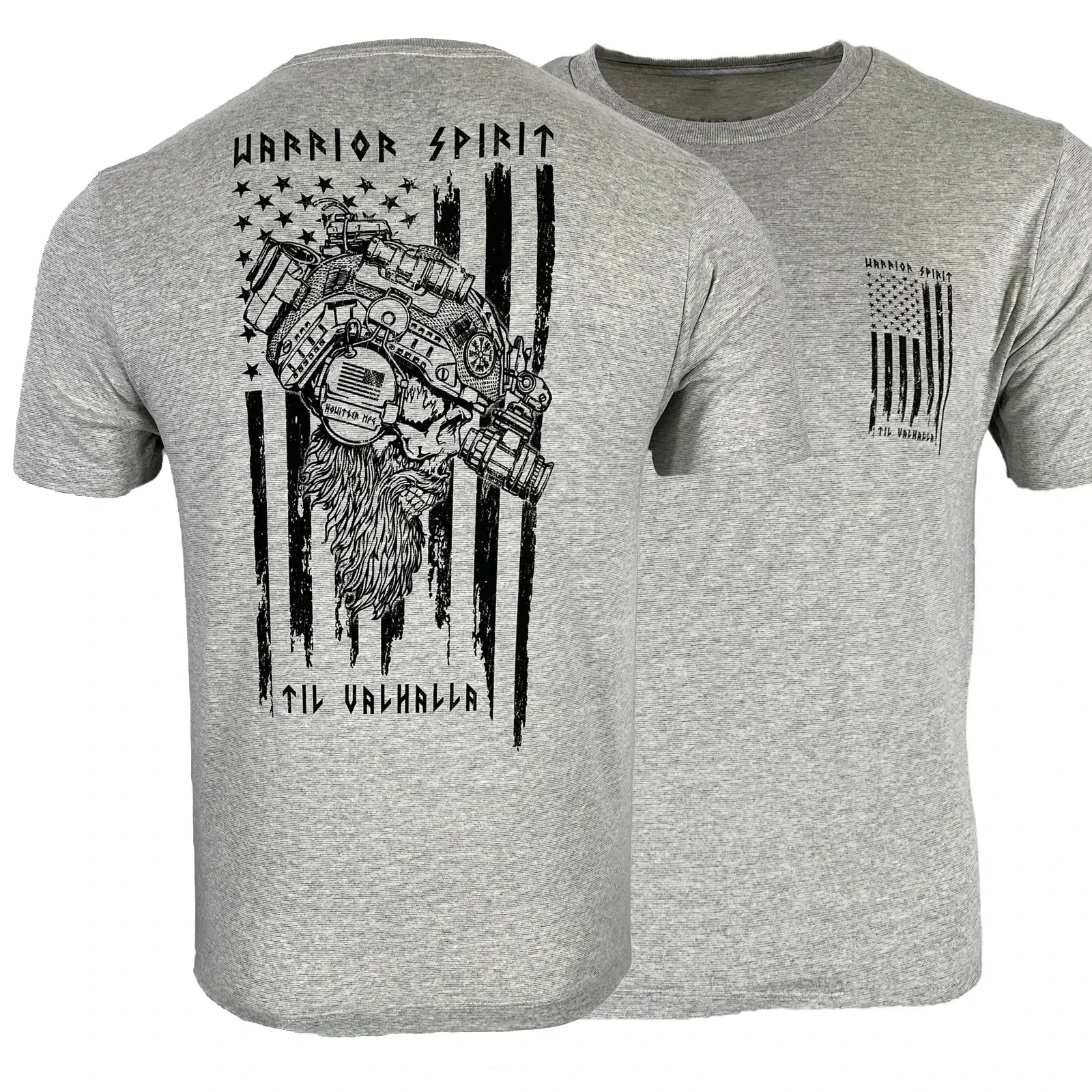 Til Valhalla. America Warrior  - Streetwear Brand T Shirt avaliação e preço