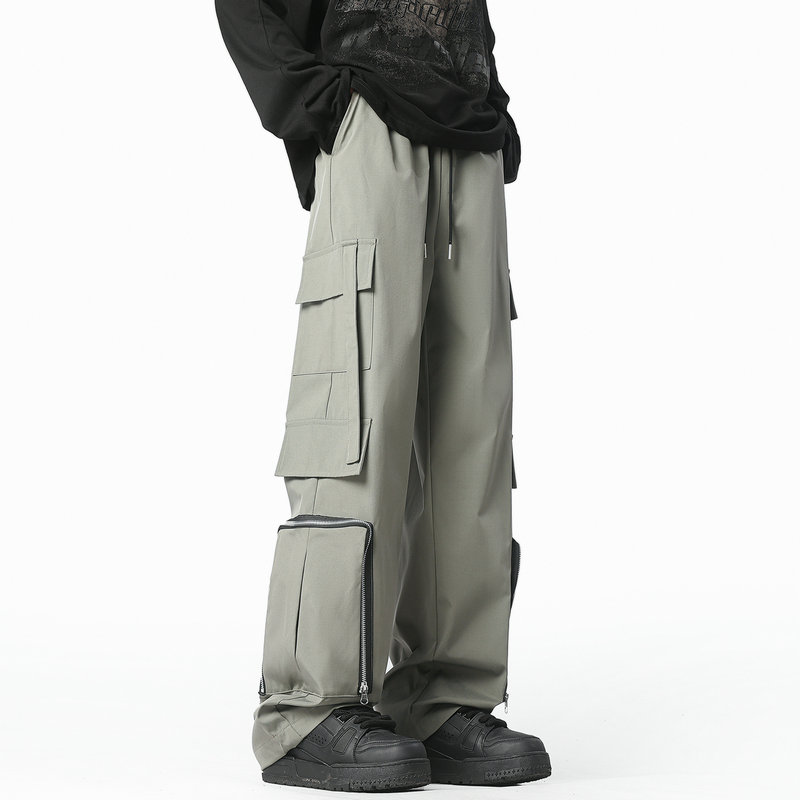 Fashion Men Cargo Pants Loose  - Streetwear Brands avaliação e preço