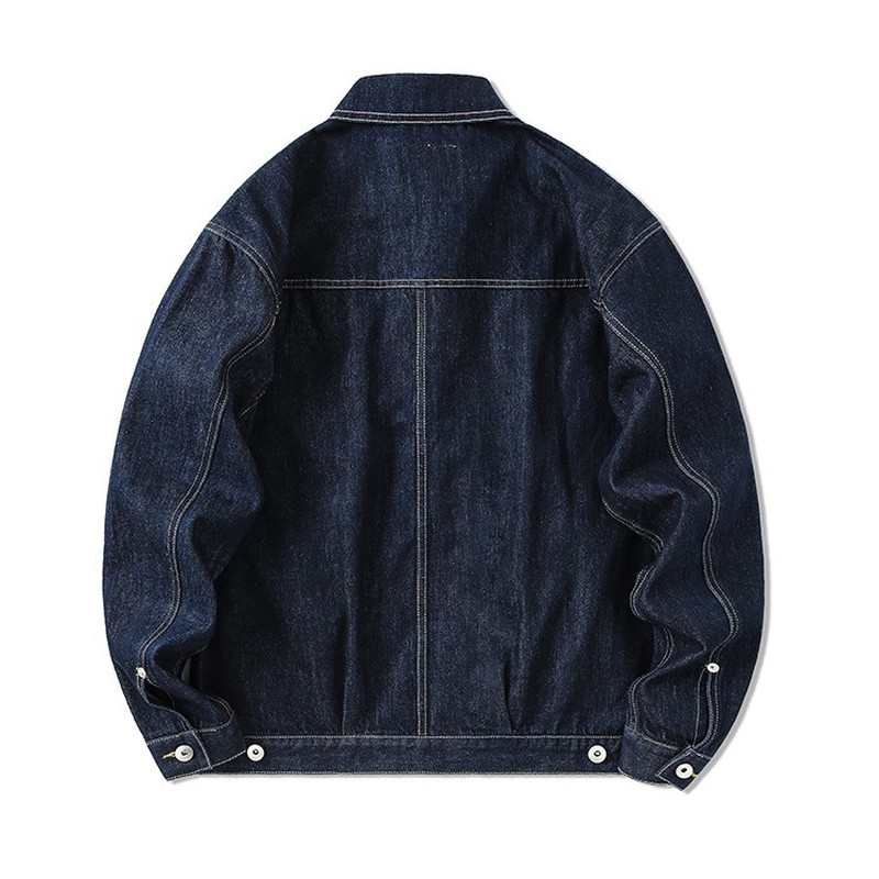 Tide Brand Dark Blue Denim Jac - Streetwear Brands avaliação e preço