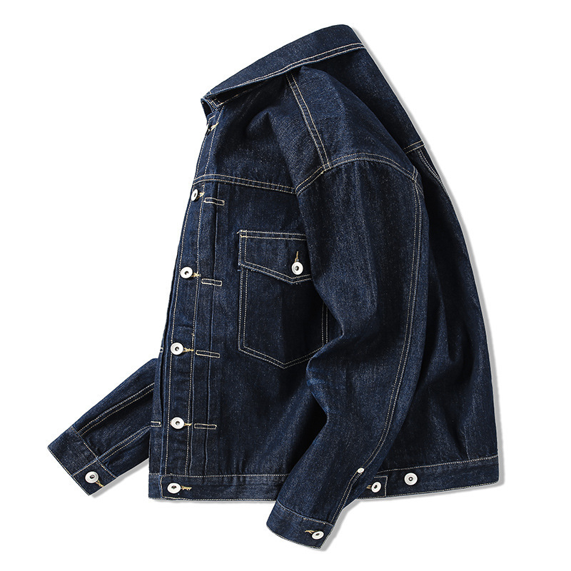 Tide Brand Dark Blue Denim Jac - Streetwear Brands avaliação e preço