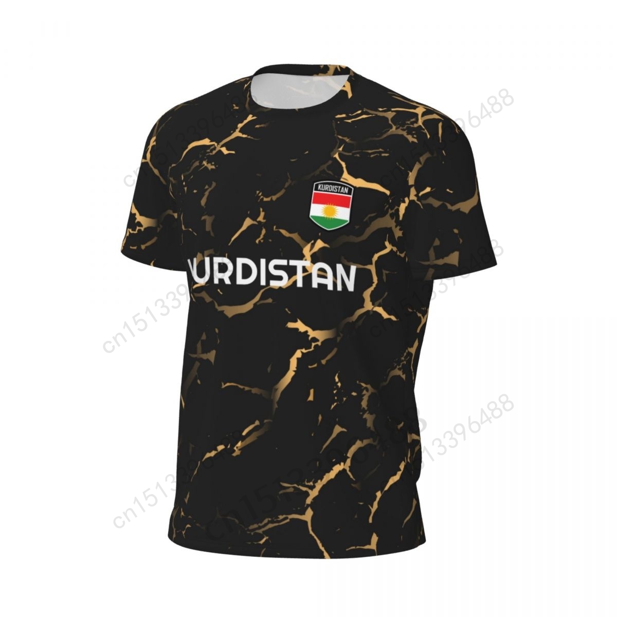 Kurdistan Flag 3D Printed T Sh - Streetwear Brand T Shirt avaliação e preço