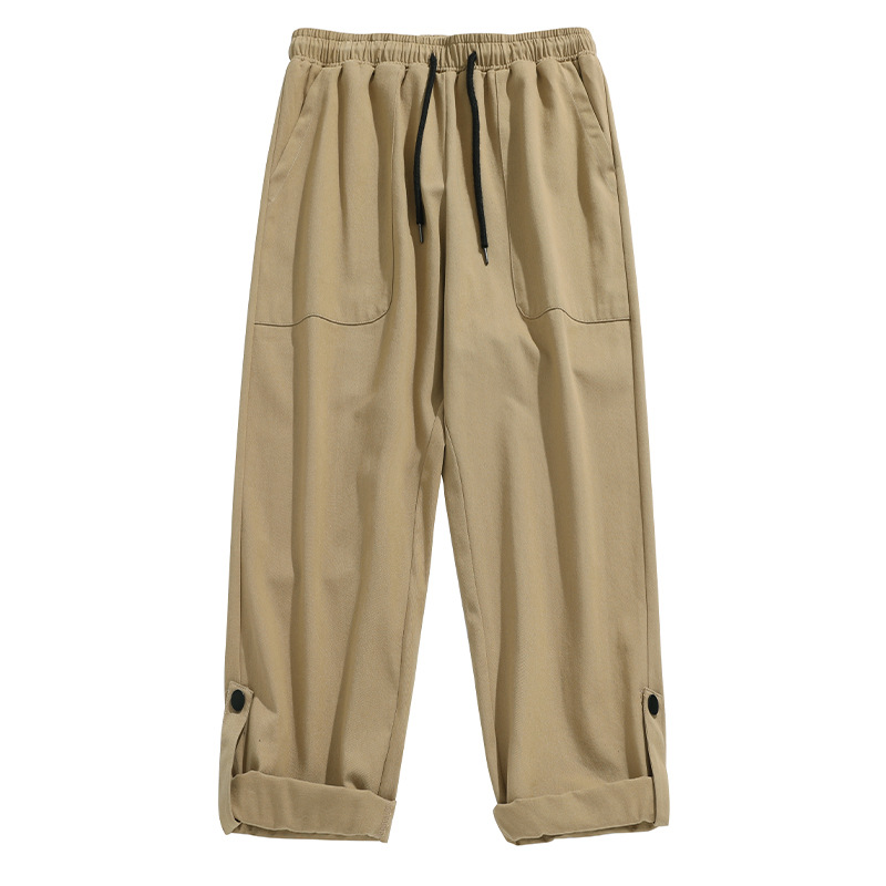 Working Pants Mens Casual Stra - Streetwear Brand Japanese avaliação e preço
