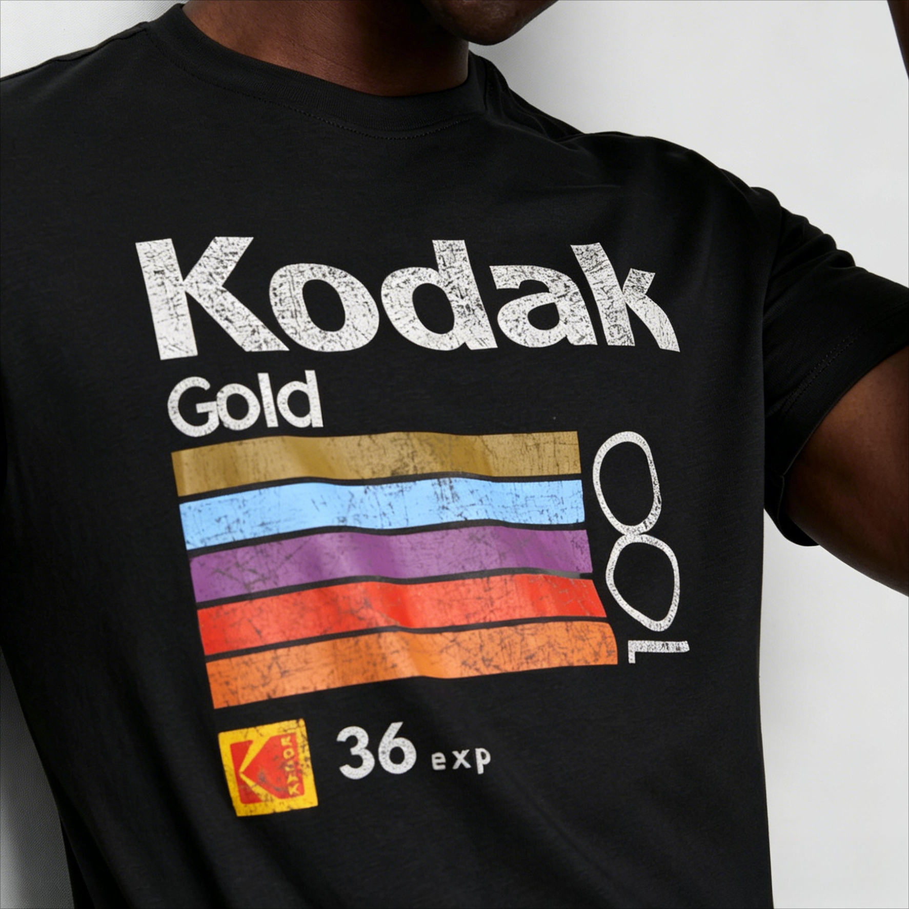 Kodak Brand  Cotton Unisex Shi - Streetwear Brand Vintage avaliação e preço