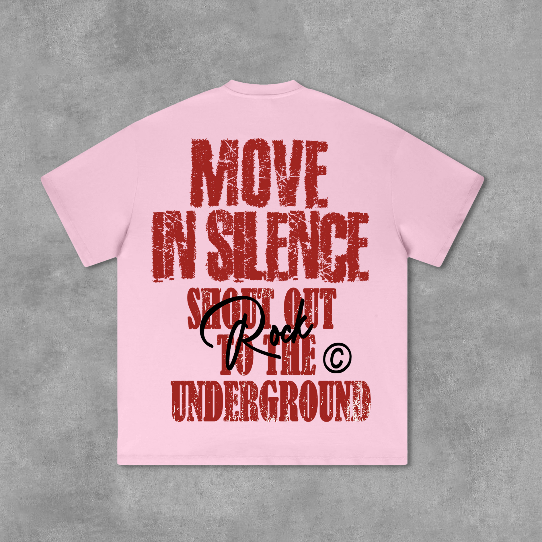 Vintage Move in Silence Graphi - Streetwear Brand Vintage avaliação e preço