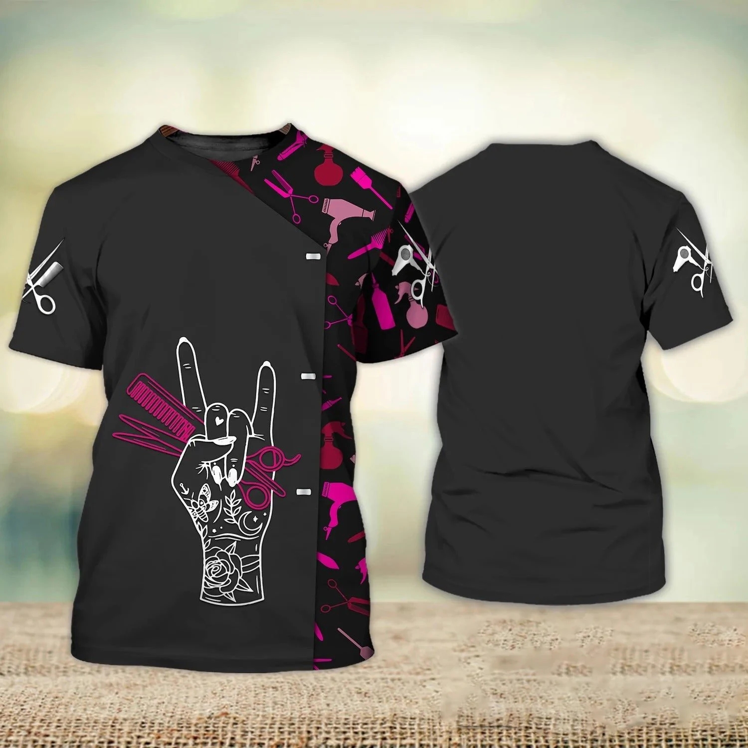 Fashion New Customized Barber  - Streetwear Brand T Shirt avaliação e preço