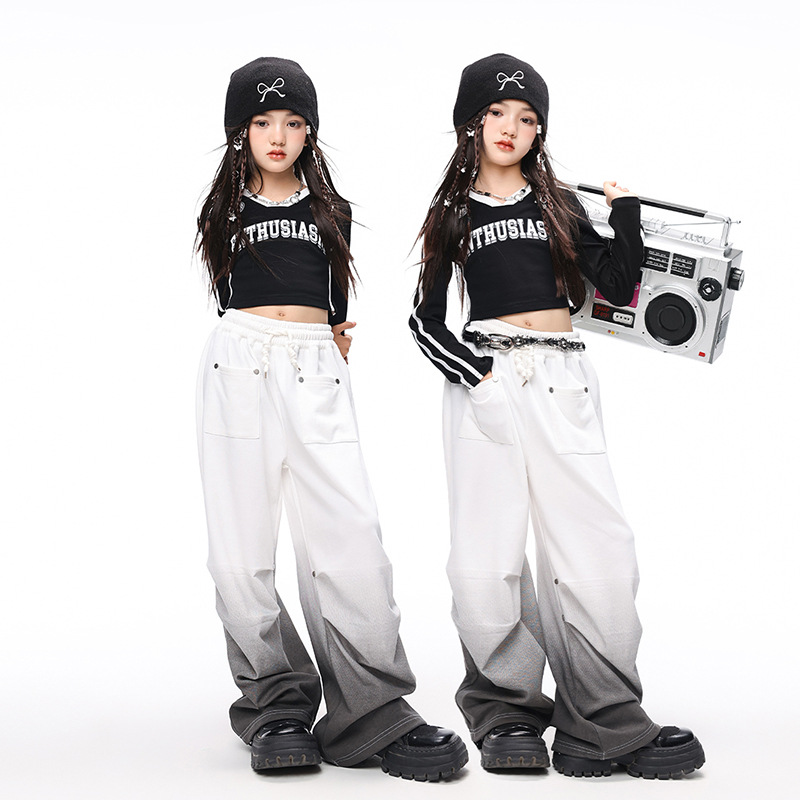Kids Girls Hip Hop Brand Stree - Streetwear Brand Tracksuit avaliação e preço