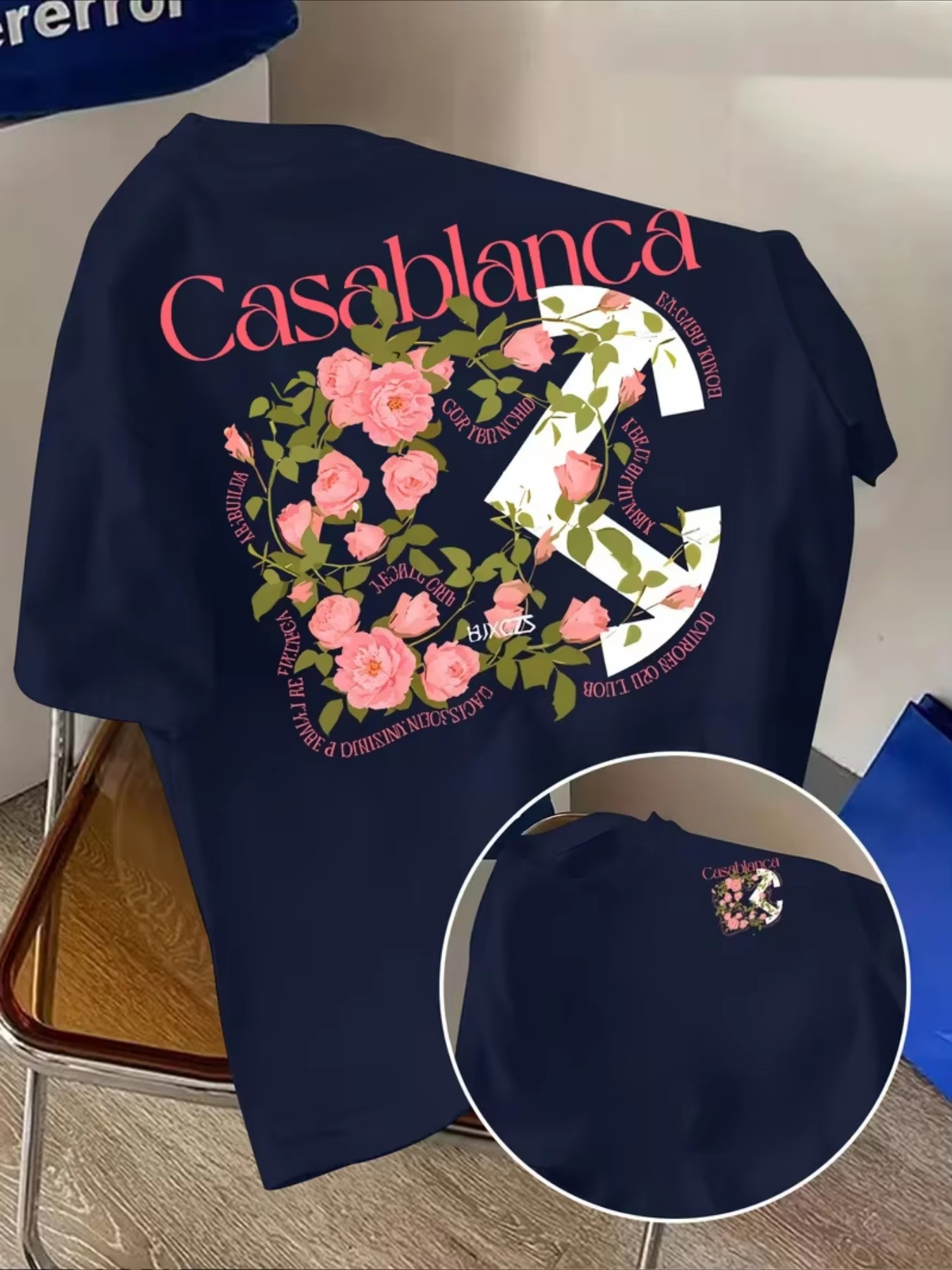White Flower Arrow Trendy Stre - Streetwear Brand With White Flowers avaliação e preço