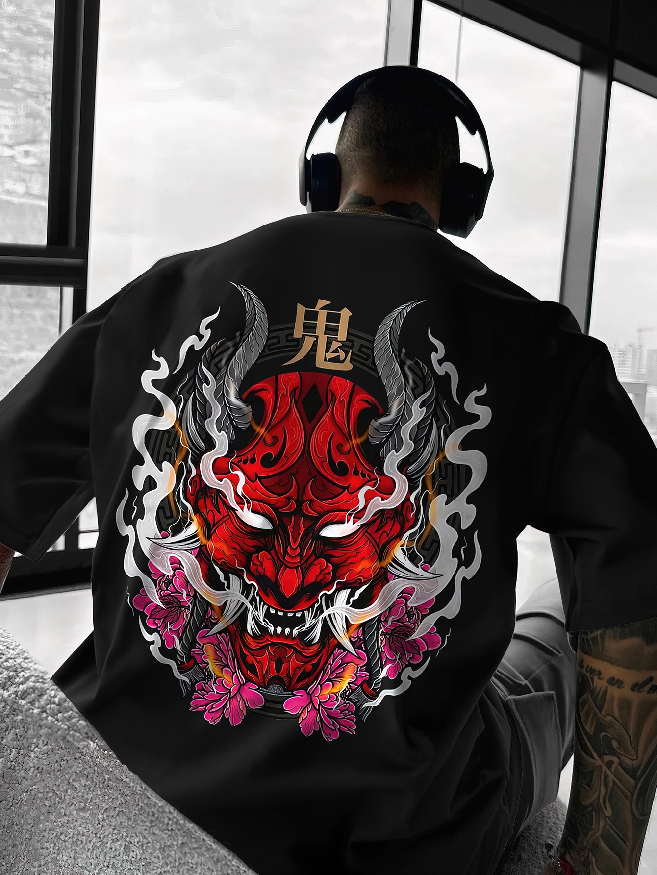Oversized Streetwear Graphic T - Streetwear Brand Japanese avaliação e preço