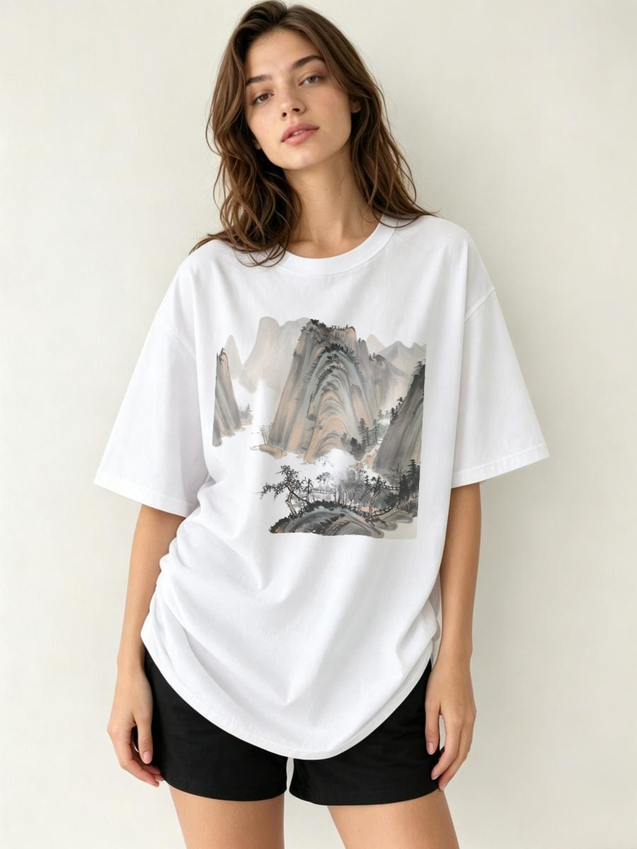T Shirts Streetwear Oversized  - Streetwear Brand With A Logo avaliação e preço