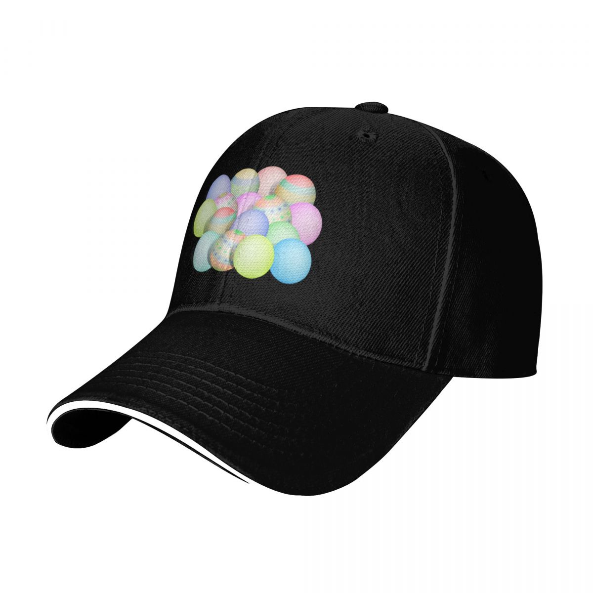 Pastel Colored Easter Eggs Bas - Streetwear Brand Hats avaliação e preço