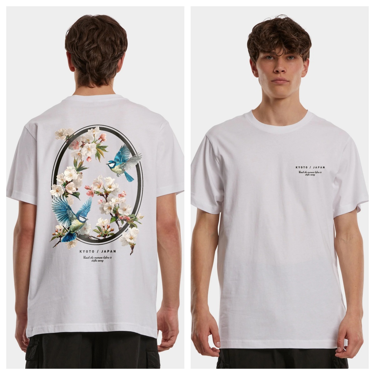 KYOTO JAPAN BIRDS AND FLOWERS  - Streetwear Brand In Japan avaliação e preço