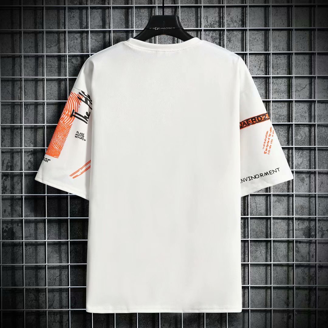 Men Harajuku Graphic Black Sum - Streetwear Brand In Japan avaliação e preço